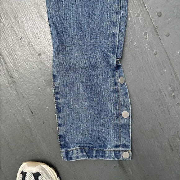 MNML Blue Skinny Jeans Stonewashed Denim - Picture 2 of 7